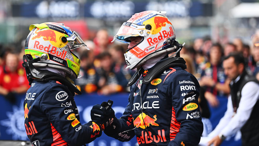 SPA, BÉLGICA - 30 DE JULIO: Ganador de la carrera Max Verstappen de Holanda y Oracle Red Bull Racing
