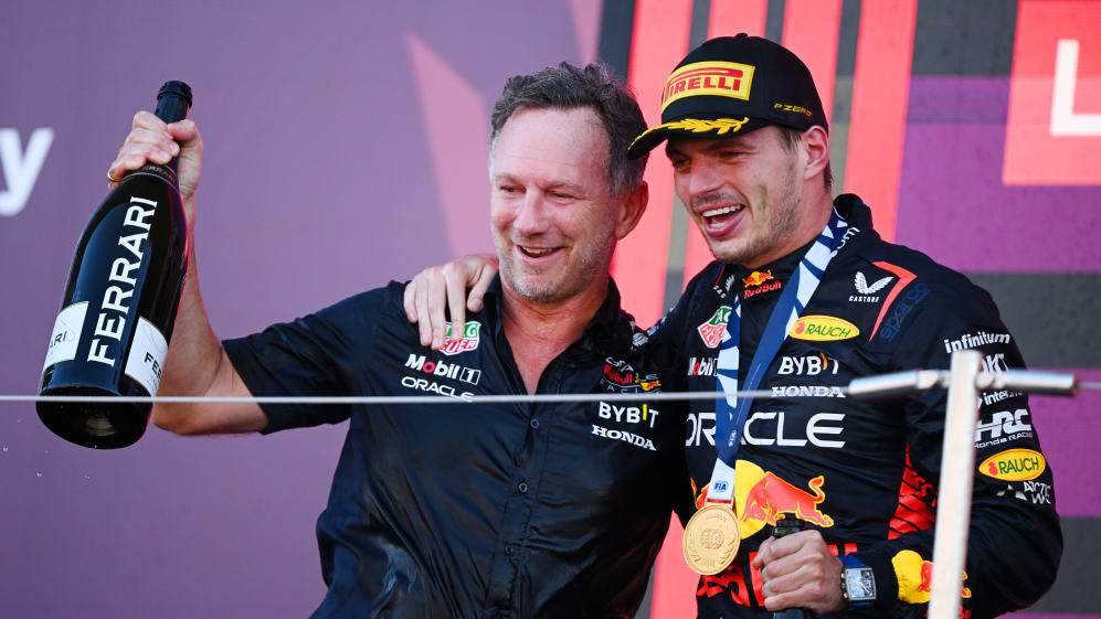 SUZUKA, JAPAN - SEPTEMBER 24: Race winner Max Verstappen of the Netherlands and Oracle Red Bull