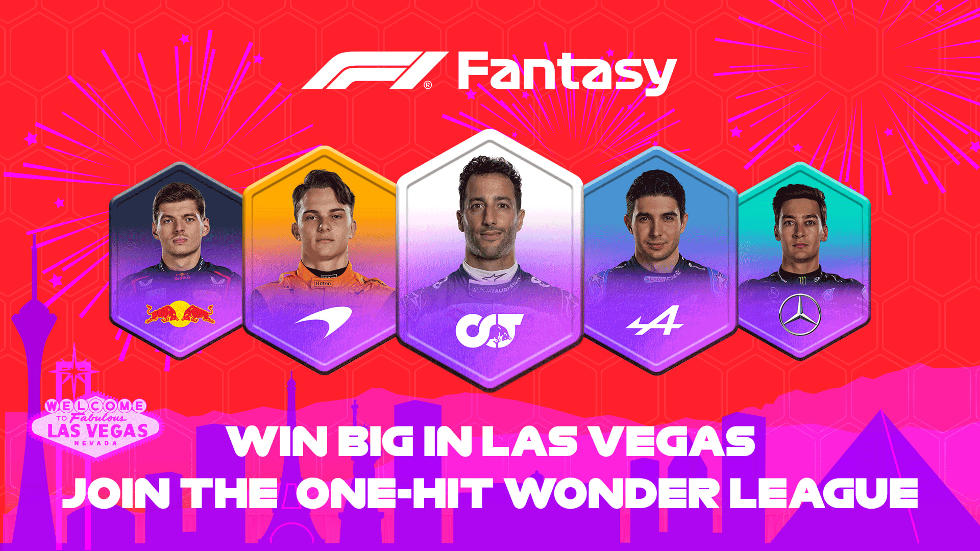 F1 FANTASY Win big in Las Vegas with 2024 Grand Prix tickets up for