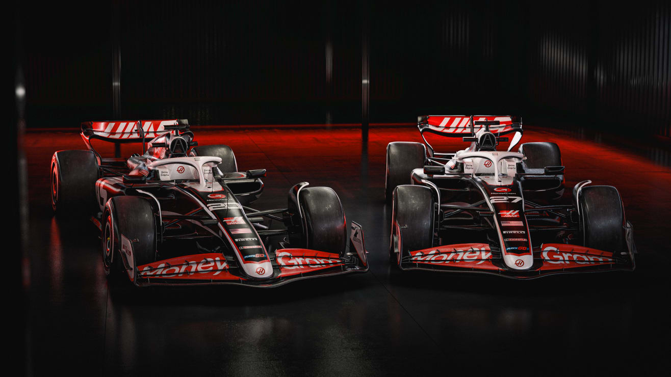 FIRST LOOK Haas showcase new look for 2024 challenger as livery is