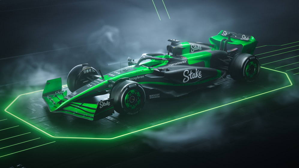 FIRST LOOK: Kick Sauber show off dazzling livery with a 'slew of