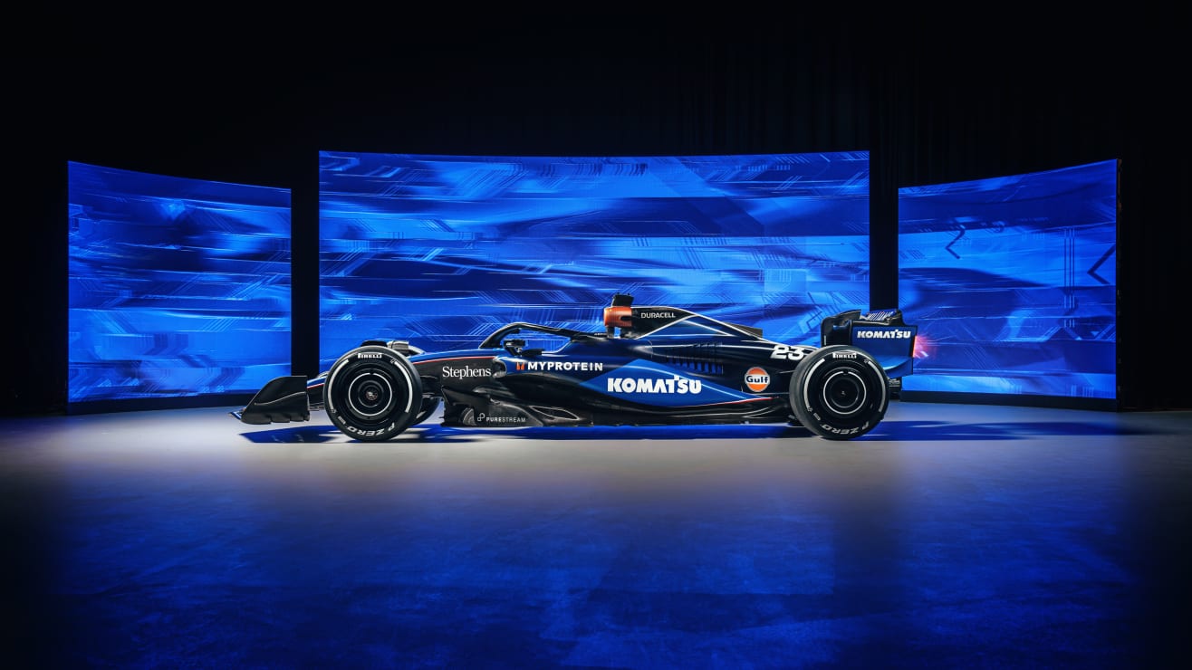 2024 Williams FW46 livery reveal gallery: Every angle of Williams’ livery for the new F1 campaign