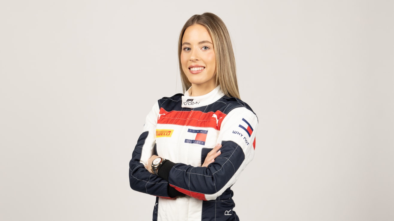 Nerea Marti finalises 2024 F1 ACADEMY grid with Official Partner Tommy Hilfiger