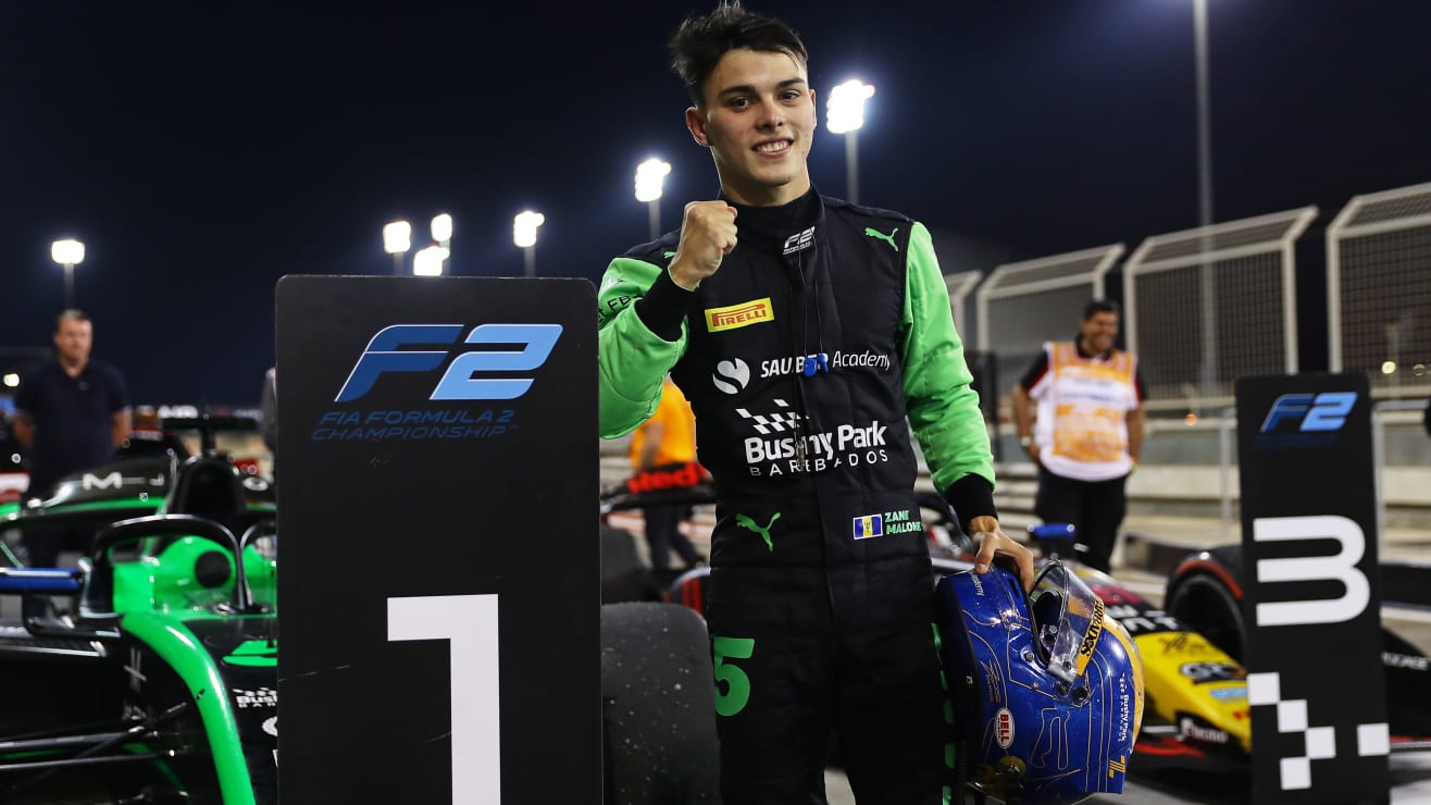 F2: Maloney charges through to win Bahrain Sprint Race