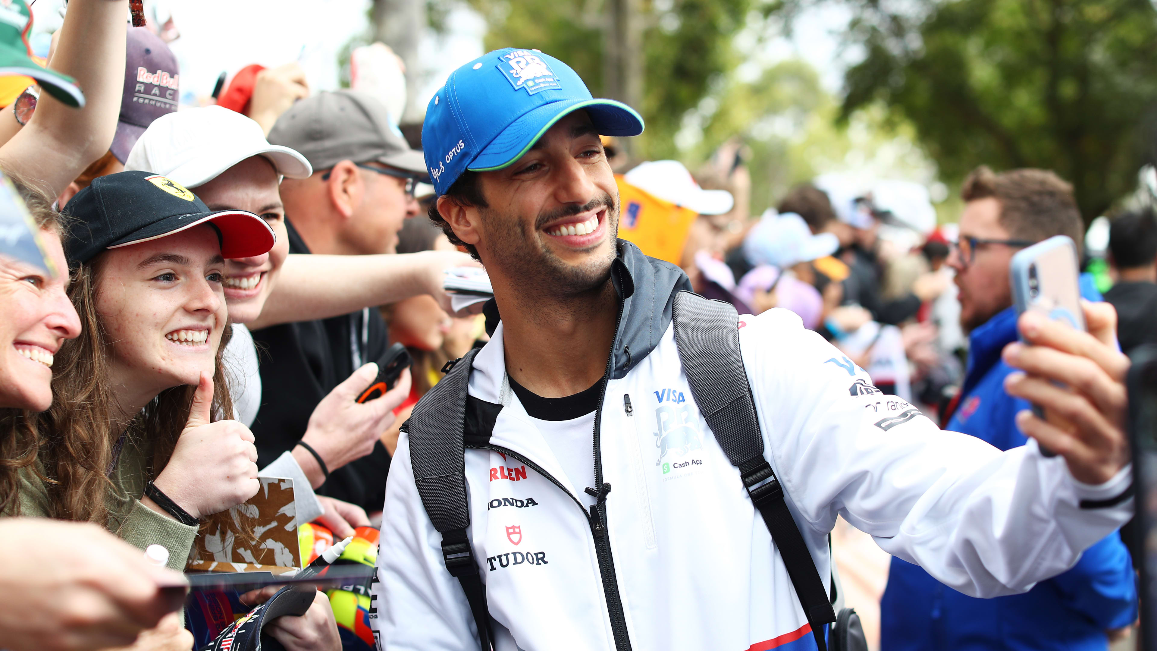 Racing with a smile and an excitement to compete – a re-energised Ricciardo is out to deliver for his fans once more