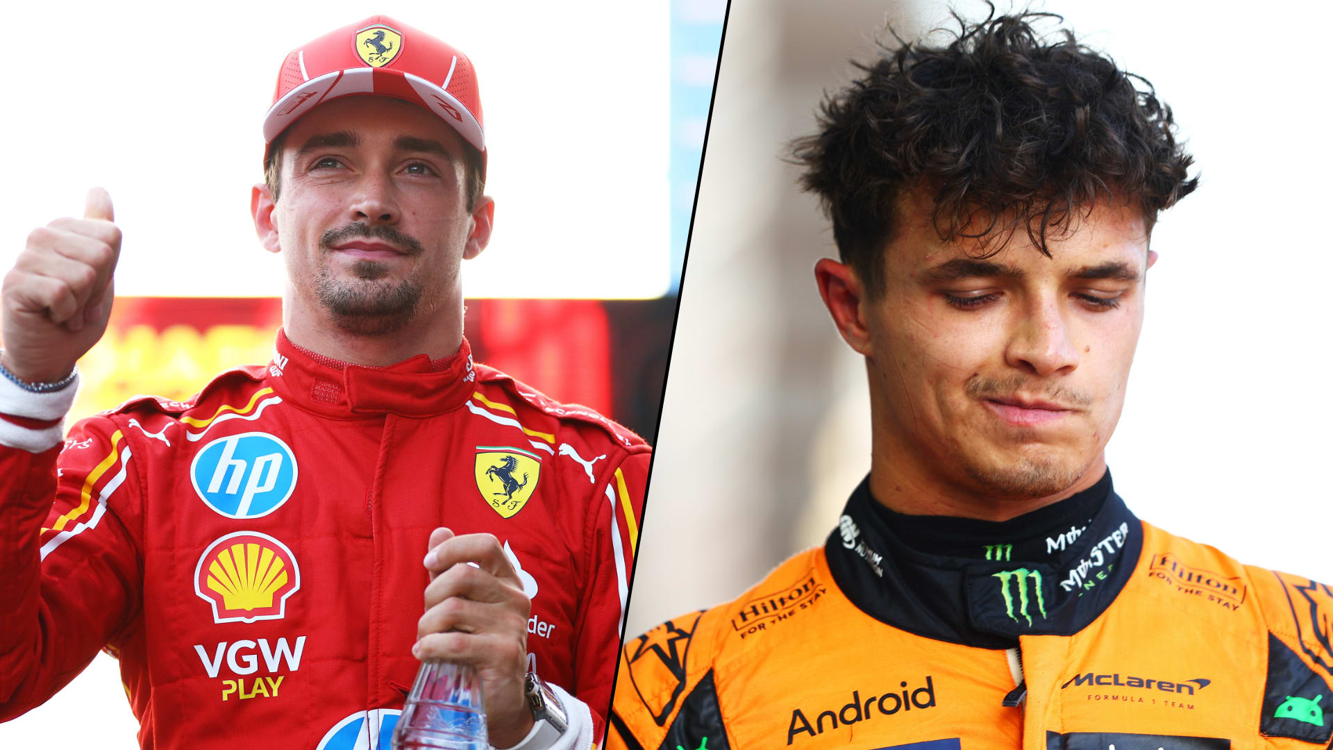 Charles Leclerc beats Oscar Piastri to take pole in Azerbaijan, while Lando Norris suffers a surprise Q1 exit | Formula 1®