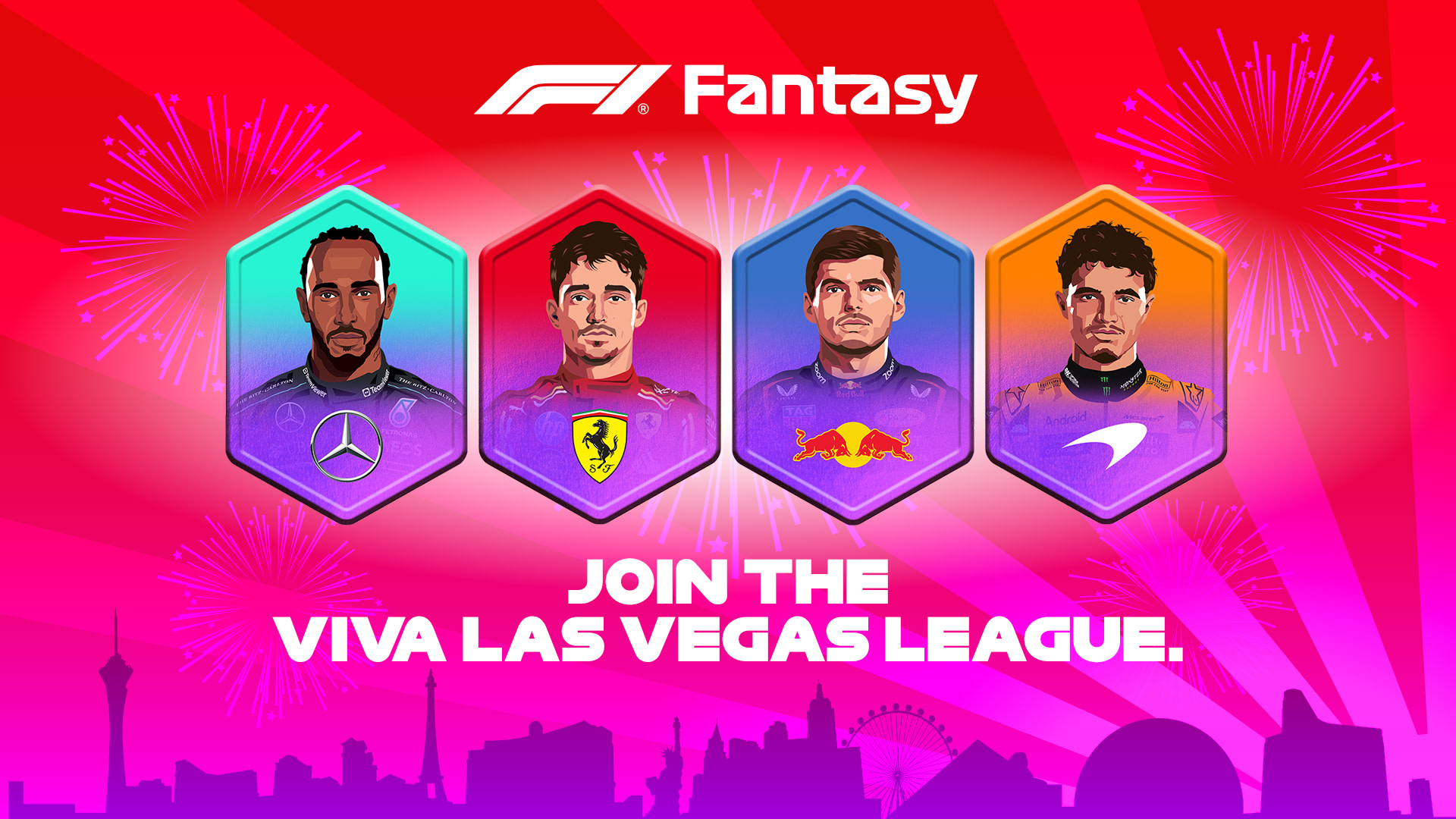 F1 FANTASY Top the Viva Las Vegas League and win 2025 Grand Prix tickets Formula 1®