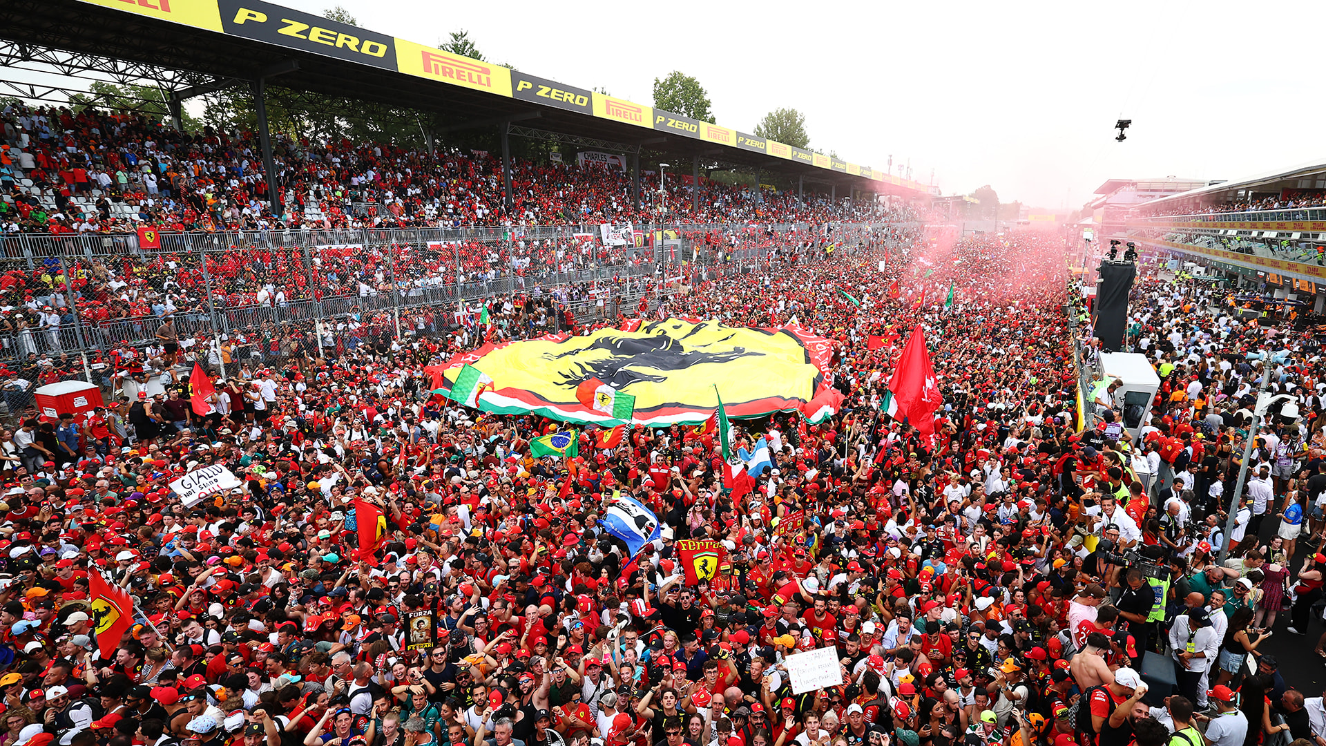 Monza circuit overview