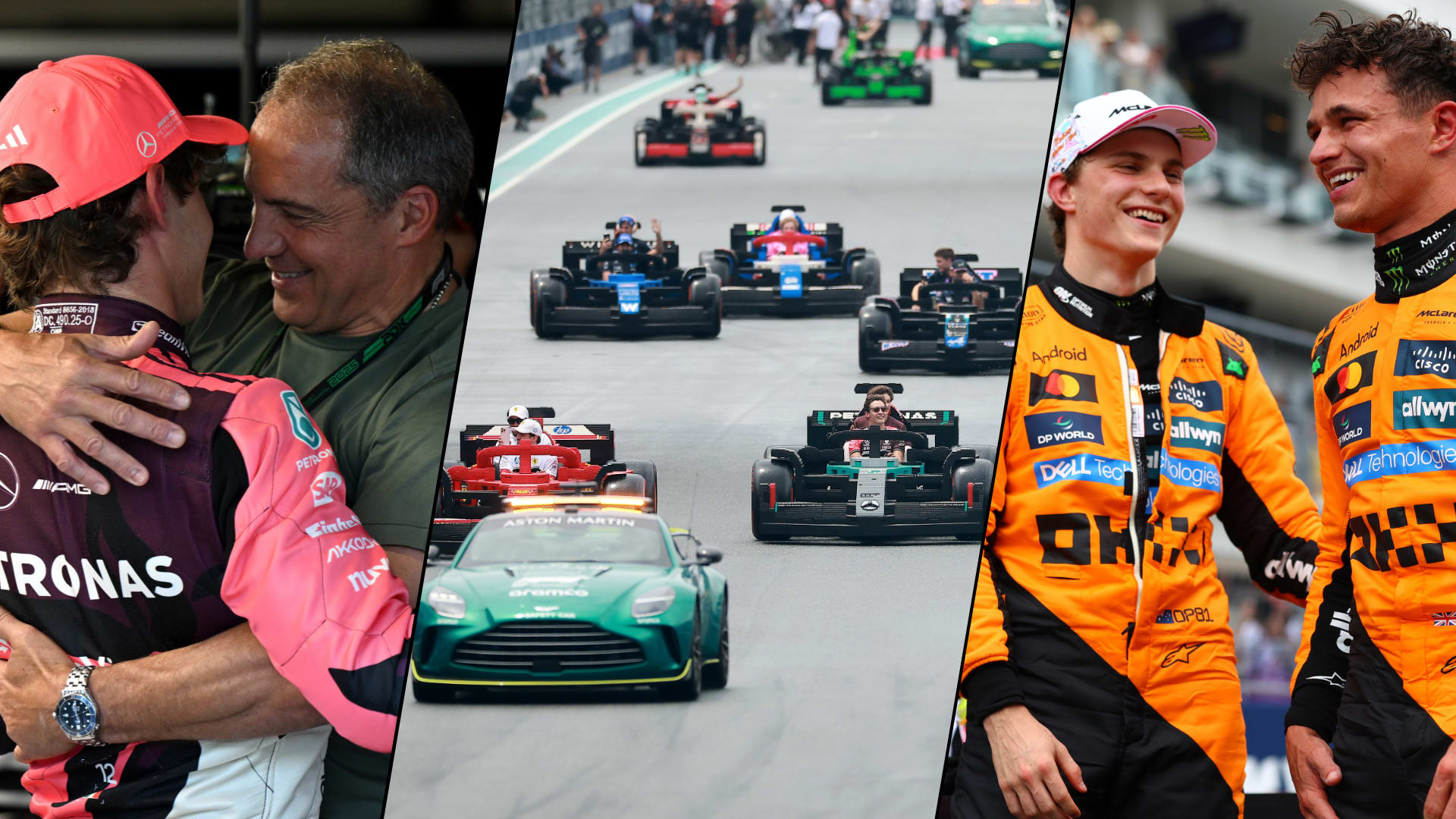 All the key moments from the 2025 Miami Grand Prix