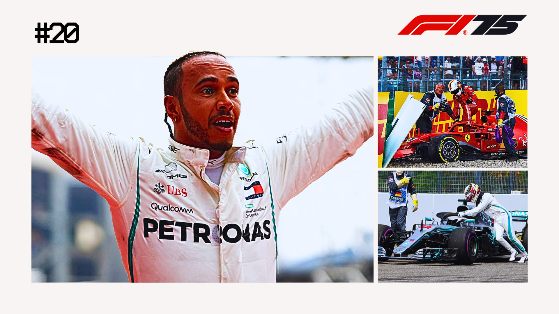 Hamilton’s ‘miracle’ rise from 14th to victory in 2018