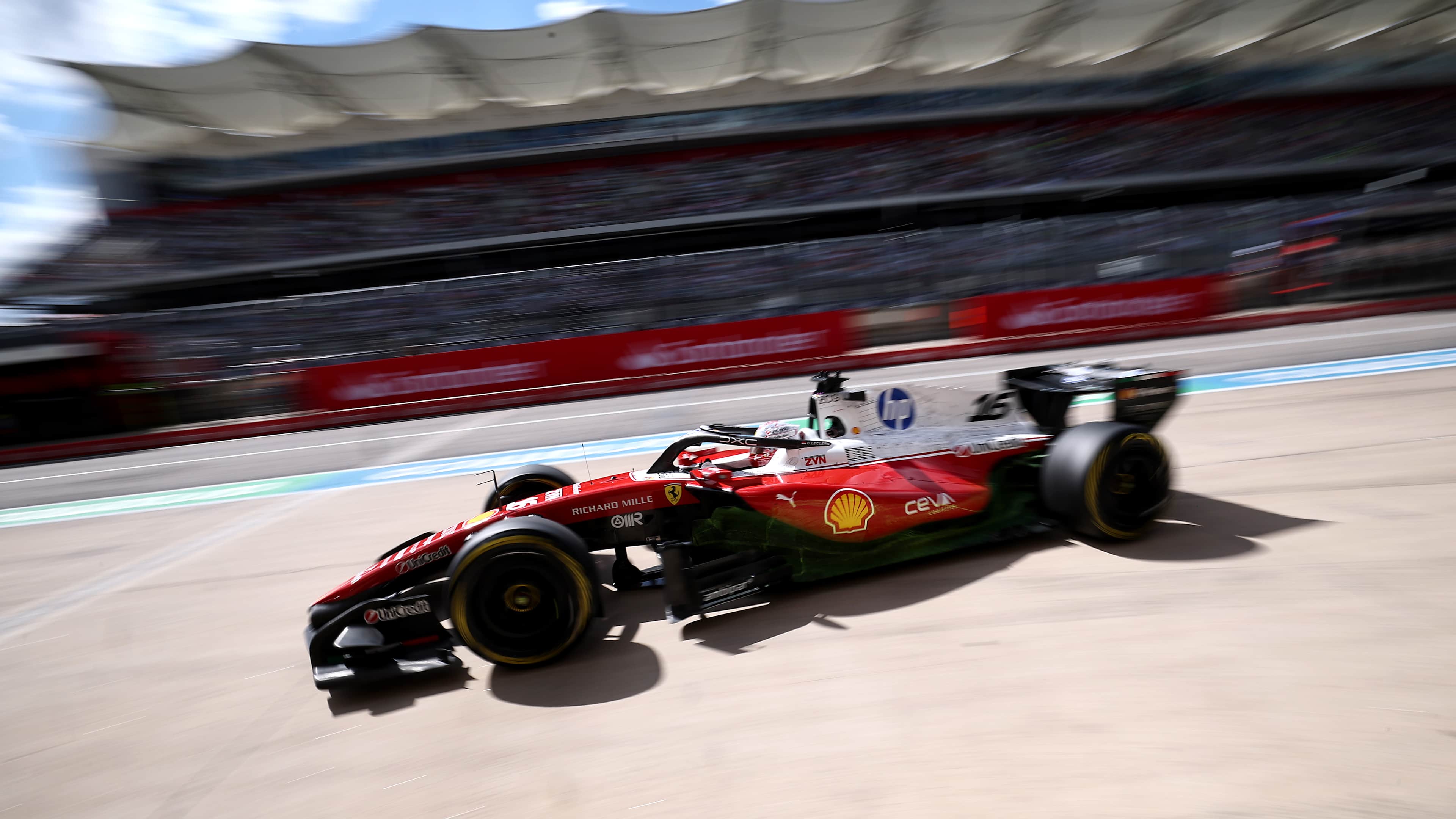 The single lap that cost Leclerc a shot at victory in Austin, photo 2 of 2