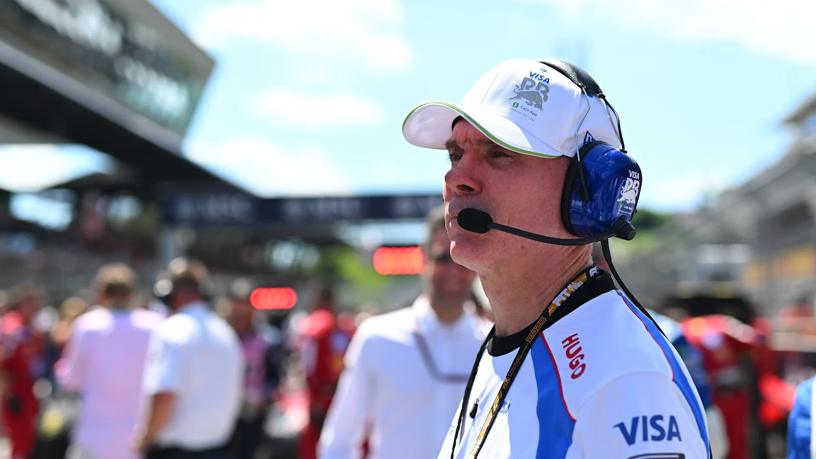 SPIELBERG, AUSTRIA - JUNE 29: Alan Permane, Racing Director of Visa Cash App Racing Bulls on the