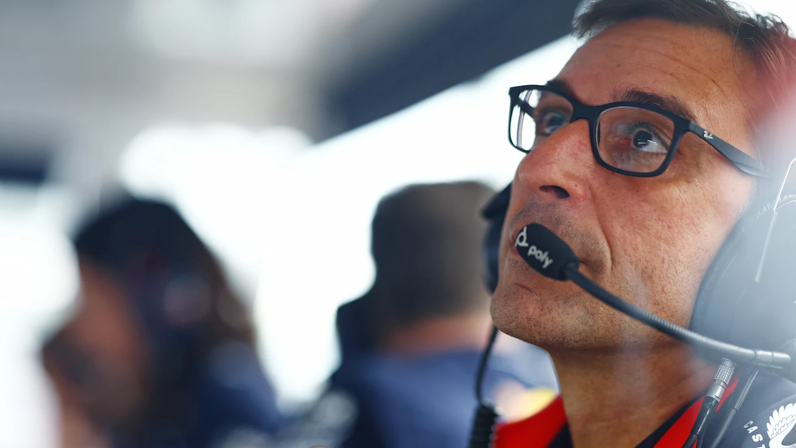 SAO PAULO, BRAZIL - NOVEMBER 01: Pierre Wache, Technical Director at Oracle Red Bull Racing looks