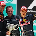 2009: Sebastian Vettel took Red Bull's first win in the 2009 Chinese Grand Prix, with Mark Webber finishing second in the race to make it a team 1-2