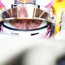 MELBOURNE, AUSTRALIA - MARCH 14: Liam Lawson of New Zealand and Oracle Red Bull Racing prepares to