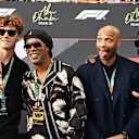 Sinner also rubbed shoulders with former footballers Ronaldinho, Thierry Henry and Micah Richards