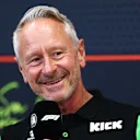 SPA, BELGIUM - JULY 25: Jonathan Wheatley, Team Principal of Stake F1 Team Kick Sauber in the Team Principals Press Conference during Sprint qualifying ahead of the F1 Grand Prix of Belgium at Circuit de Spa-Francorchamps on July 25, 2025 in Spa, Belgium. (Photo by Clive Rose/Getty Images)
