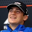 SPA, BELGIUM - JULY 24: Franco Colapinto of Argentina and Alpine F1 looks on in the Drivers Press Conference during previews ahead of the F1 Grand Prix of Belgium at Circuit de Spa-Francorchamps on July 24, 2025 in Spa, Belgium. (Photo by Clive Rose/Getty Images)