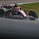 SAO PAULO, BRAZIL - NOVEMBER 08: Pierre Gasly of France driving the (10) Alpine F1 A525 Renault on track during qualifying ahead of the F1 Grand Prix of Brazil at Autodromo Jose Carlos Pace on November 08, 2025 in Sao Paulo, Brazil. (Photo by Buda Mendes/Getty Images)