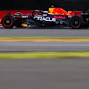NORTHAMPTON, ENGLAND - JULY 11: Daniel Ricciardo of Australia driving the (3) Oracle Red Bull Racing RB19 on track during Formula 1 testing at Silverstone Circuit on July 11, 2023 in Northampton, England. (Photo by Mark Thompson/Getty Images)