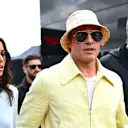 Brad Pitt - star of upcoming move F1 - was amongst the celebrities in the paddock