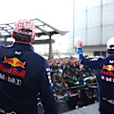 TOKYO, JAPAN - APRIL 03: Max Verstappen of the Netherlands and Oracle Red Bull Racing and Sergio