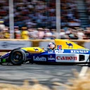 Nigel Mansell driving the Williams FW14B Renault at Goodwood