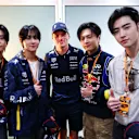 Boy band sensation ENHYPEN spent some time with Verstappen