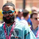 NFL star Odell Beckham Jr enjoyed the Monaco Grand Prix