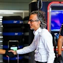 Mekies spent his first day at Red Bull getting to know the team during a filming day at Silverstone