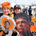 The enthusiastic fans added to the atmosphere at the Suzuka Circuit