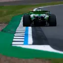 NORTHAMPTON, ENGLAND - JULY 05: Valtteri Bottas of Finland driving the (77) Kick Sauber C44 Ferrari on track during practice ahead of the F1 Grand Prix of Great Britain at Silverstone Circuit on July 05, 2024 in Northampton, England. (Photo by Rudy Carezzevoli/Getty Images)