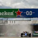 NORTHAMPTON, ENGLAND - JULY 06: Logan Sargeant of USA and Williams  during qualifying ahead of the F1 Grand Prix of Great Britain at Silverstone Circuit on July 06, 2024 in Northampton, England. (Photo by Peter Fox - Formula 1/Formula 1 via Getty Images)