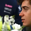 MELBOURNE, AUSTRALIA - MARCH 14: Franco Colapinto, Reserve Driver, Alpine F1 looks on during