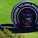 The F1 paddock has been setting up in Melbourne in preparation for the Australian Grand Prix