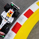 SINGAPORE, SINGAPORE - OCTOBER 03: Isack Hadjar of France driving the (6) Visa Cash App Racing Bulls VCARB 02 on track during practice ahead of the F1 Grand Prix of Singapore at Marina Bay Street Circuit on October 03, 2025 in Singapore, Singapore. (Photo by Clive Rose - Formula 1/Formula 1 via Getty Images)