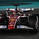 ABU DHABI, UNITED ARAB EMIRATES - DECEMBER 07: Charles Leclerc of Monaco driving the (16) Scuderia Ferrari SF-25 on track during the F1 Grand Prix of Abu Dhabi at Yas Marina Circuit on December 07, 2025 in Abu Dhabi, United Arab Emirates. (Photo by James Sutton - Formula 1/Formula 1 via Getty Images)