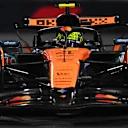 ABU DHABI, UNITED ARAB EMIRATES - DECEMBER 05: Lando Norris of Great Britain driving the (4) McLaren MCL39 Mercedes on track during practice ahead of the F1 Grand Prix of Abu Dhabi at Yas Marina Circuit on December 05, 2025 in Abu Dhabi, United Arab Emirates. (Photo by Rudy Carezzevoli/Getty Images)