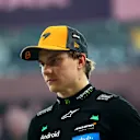 ABU DHABI, UNITED ARAB EMIRATES - DECEMBER 06: Third placed qualifier Oscar Piastri of Australia and McLaren looks on in parc ferme during qualifying ahead of the F1 Grand Prix of Abu Dhabi at Yas Marina Circuit on December 06, 2025 in Abu Dhabi, United Arab Emirates. (Photo by Bryn Lennon - Formula 1/Formula 1 via Getty Images)