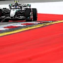 SPIELBERG, AUSTRIA - JUNE 27: Andrea Kimi Antonelli of Italy driving the (12) Mercedes AMG Petronas F1 Team W16 on track during practice ahead of the F1 Grand Prix of Austria at Red Bull Ring on June 27, 2025 in Spielberg, Austria. (Photo by Clive Rose - Formula 1/Formula 1 via Getty Images)