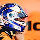 SPIELBERG, AUSTRIA - JUNE 27: Alexander Dunne of Ireland and McLaren prepares to drive in the garage during practice ahead of the F1 Grand Prix of Austria at Red Bull Ring on June 27, 2025 in Spielberg, Austria. (Photo by Mark Sutton - Formula 1/Formula 1 via Getty Images)