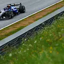 SPIELBERG, AUSTRIA - JUNE 27: Alexander Albon of Thailand driving the (23) Williams FW47 Mercedes on track during practice ahead of the F1 Grand Prix of Austria at Red Bull Ring on June 27, 2025 in Spielberg, Austria. (Photo by Joe Portlock/Getty Images)