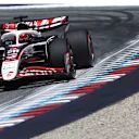SPIELBERG, AUSTRIA - JUNE 28: Esteban Ocon of France driving the (31) Haas F1 VF-25 Ferrari on track during final practice ahead of the F1 Grand Prix of Austria at Red Bull Ring on June 28, 2025 in Spielberg, Austria. (Photo by Mark Thompson/Getty Images)