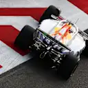 BAKU, AZERBAIJAN - SEPTEMBER 19: Isack Hadjar of France driving the (6) Visa Cash App Racing Bulls VCARB 02 on track during practice ahead of the F1 Grand Prix of Azerbaijan at Baku City Circuit on September 19, 2025 in Baku, Azerbaijan. (Photo by Clive Rose/Getty Images)