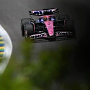 SAO PAULO, BRAZIL - NOVEMBER 07: Pierre Gasly of France driving the (10) Alpine F1 A525 Renault on track during practice ahead of the F1 Grand Prix of Brazil at Autodromo Jose Carlos Pace on November 07, 2025 in Sao Paulo, Brazil. (Photo by Rudy Carezzevoli/Getty Images)
