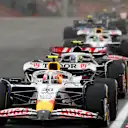 BUDAPEST, HUNGARY - AUGUST 03: Liam Lawson of New Zealand driving the (30) Visa Cash App Racing Bulls VCARB 02 on track during the F1 Grand Prix of Hungary at Hungaroring on August 03, 2025 in Budapest, Hungary. (Photo by Clive Rose/Getty Images)