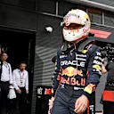 BUDAPEST, HUNGARY - AUGUST 03: Seventeenth placed Yuki Tsunoda of Japan and Oracle Red Bull Racing in parc ferme during the F1 Grand Prix of Hungary at Hungaroring on August 03, 2025 in Budapest, Hungary. (Photo by Mark Sutton - Formula 1/Formula 1 via Getty Images)
