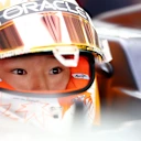 BUDAPEST, HUNGARY - AUGUST 02: Yuki Tsunoda of Japan and Oracle Red Bull Racing prepares to drive