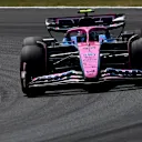 BUDAPEST, HUNGARY - AUGUST 02: Franco Colapinto of Argentina driving the (43) Alpine F1 A525 Renault on track during final practice ahead of the F1 Grand Prix of Hungary at Hungaroring on August 02, 2025 in Budapest, Hungary. (Photo by Rudy Carezzevoli/Getty Images)