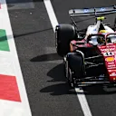 MONZA, ITALY - SEPTEMBER 07: Lewis Hamilton of Great Britain driving the (44) Scuderia Ferrari SF-25 on track during the F1 Grand Prix of Italy at Autodromo Nazionale Monza on September 07, 2025 in Monza, Italy. (Photo by Guido De Bortoli/Getty Images)